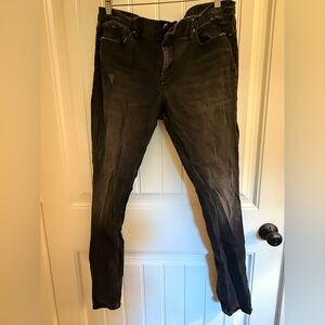 Banana Republic Dark Gray Skinny Jeans